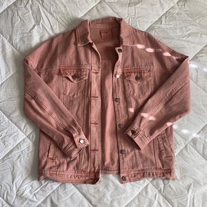Veri Moda pink jean jacket